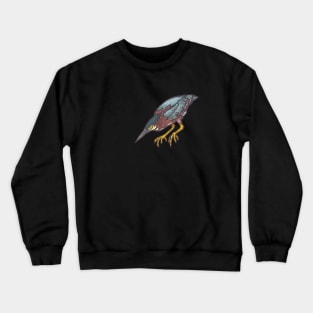 Green Heron Crewneck Sweatshirt